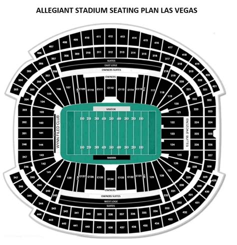 Oakland Coliseum Seating Map Raiders Cabinets Matttroy