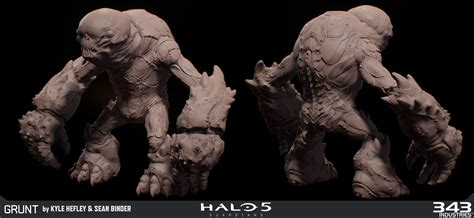 Halo 5 Grunt Kyle Hefley Halo Halo Grunt Halo 5