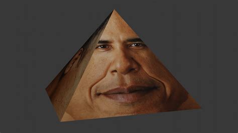 I Made My Own High Resolution 4k Obama Prism With Uv Unwrapping
