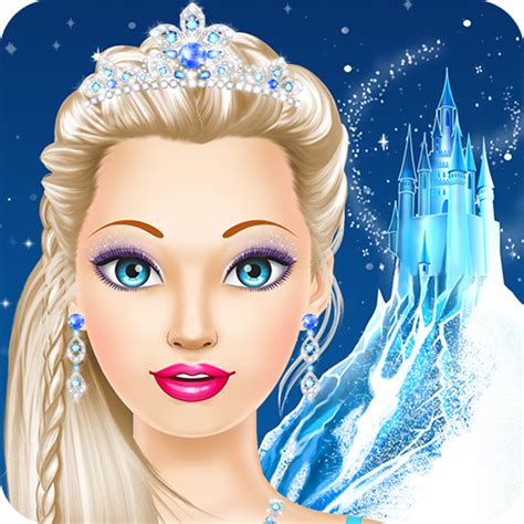 ice queen salon spa make up and dress up game for girls full version amazon es appstore for