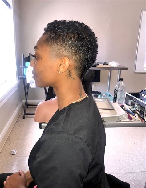 Fade Haircuts Silver Hair On African American Women Wavy