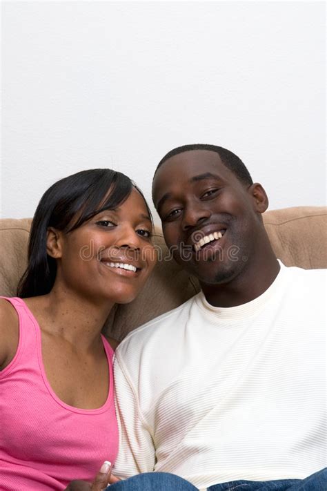 African American Couple Close Up Stock Image Image Of Indoors Adult