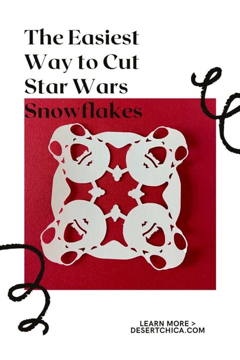 Easy Star Wars Snowflakes