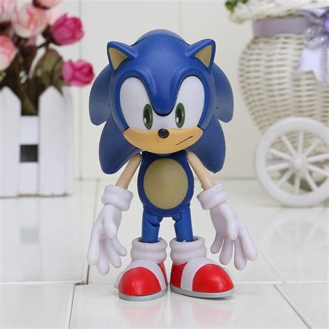 2020 4 10cm Sonic The Hedgehog Vivid Nendoroid Series 214 Boxed Pvc