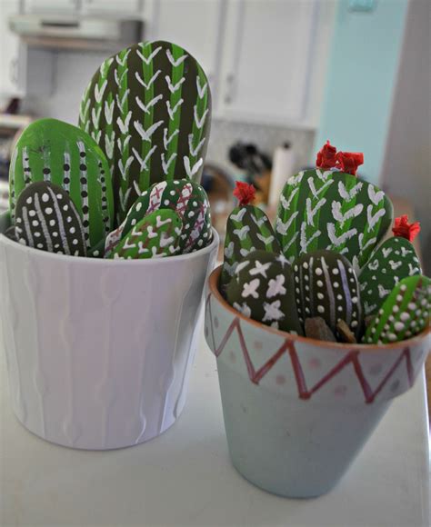 Make This Diy Rock Cactus Garden Craft Fun For All Ages Hip2save