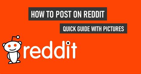 How To Post On Reddit The Quick Guide