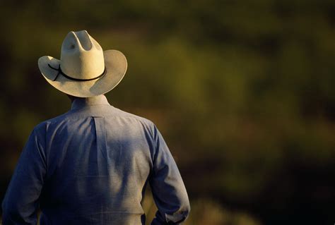Agriculture View Of A Cowboy Photograph By Russell Graves Fine Art