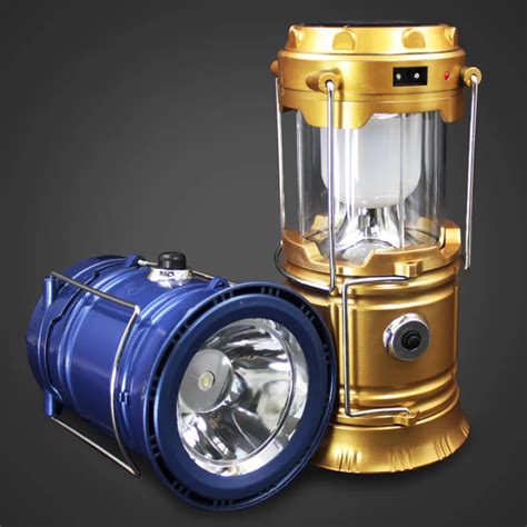 Led Classic Style Rechargeable Led Camping Light Portable Lantern Solar