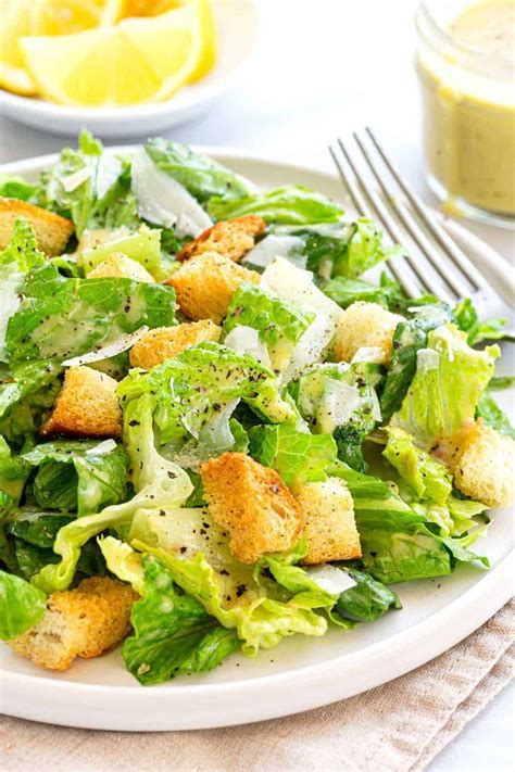 Classic Caesar Salad Recipe Classic Caesar Salad Caesar Salad Greens Recipe