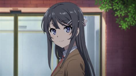 Blue Eyes Anime Mai Sakurajima Rascal Does Not Dream Of Bunny Girl