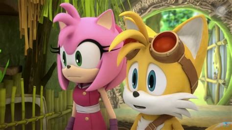 Tails And Amy Momentsinteractions In Sonic Boom Youtube