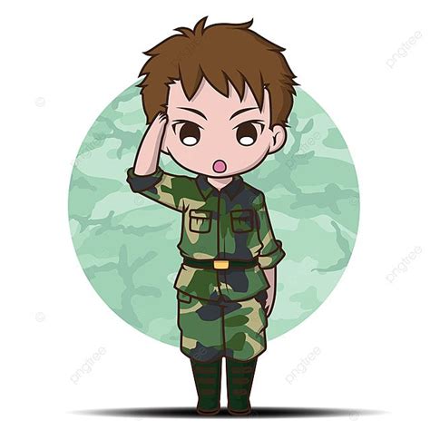 Desenho De Menino Bonito Soldado Do Exército Clipart Do Exército