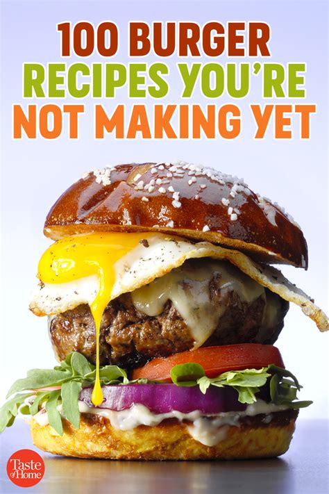 49 Best Burger Recipes That Will Make You Drool Artofit