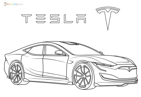 Ausmalbild Tesla Model 3 Ausmalbilder Kostenlos Zum Ausdrucken Porn