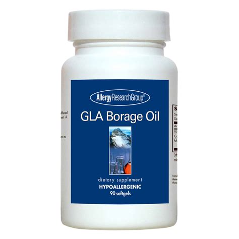 Gla Borage Oil 90sg By Allergy Research Group