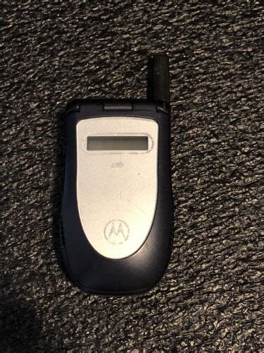 Motorola Nextel I90c I Series Cellular Cell Flip Phone Silver Black Ebay