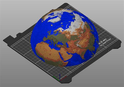 Wip 5 Color Topographical Earth Globe In High Def By Oak Download