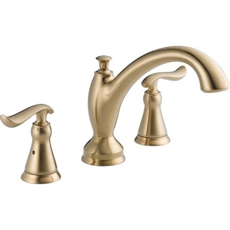 This durability covers everything from the valves and cartridges to the screws that hold the handles in and the finish of the spout. Delta Linden 2-Handle Deck-Mount Roman Tub Faucet Trim Kit ...