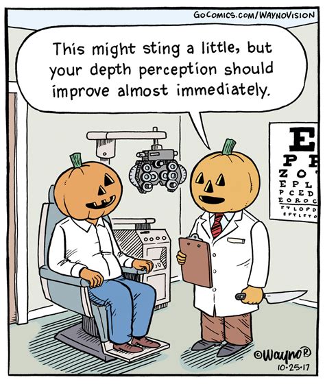 Eye Exam Waynovision By Wayno 10 28 17 Halloween Jokes Fall Halloween Happy Halloween