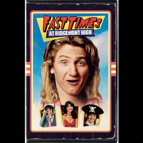 Fast Times At Ridgemont High 1982 Vhs Packaging Used Brd The