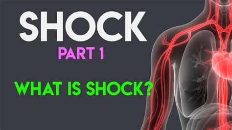 What Is Shock Shock Pathophysiology Shock Part 1 Youtube