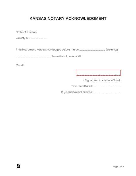 Notary Block Template Tutore Org Master Of Documents