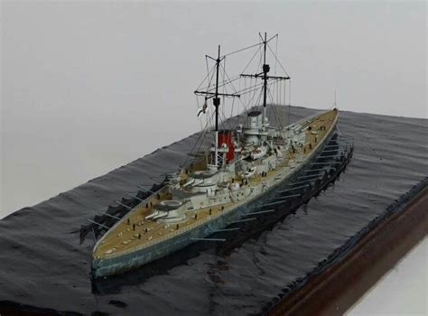 1700 Scale Sms Derfflinger Model Ships Warship Battleship