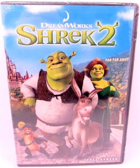 Dreamworks Shrek Dvd Eddie Murphy Mike Myers Cameron Diaz First Shrek
