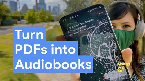 How To Convert Pdfs To Audiobooks With Machine Learning Youtube