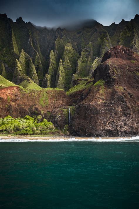 The Na Pali Coast Kauai Island Hawaii United States One Of The