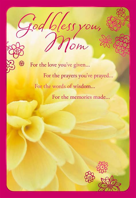 love you ve given religious birthday card for mom greeting cards hallmark
