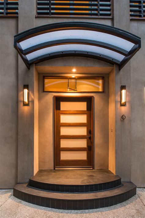 Mill Valley Redwood Conteporary Contemporary Entry San Francisco