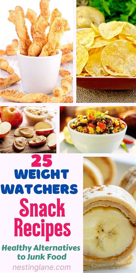 25 Weight Watchers Snack Recipes Healthy Alternatives To Junk Food