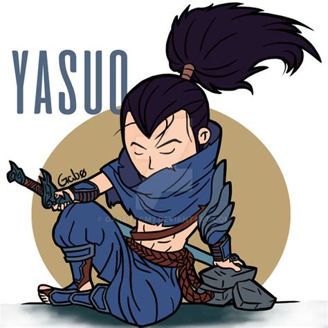 Chibi Yasuo League Of Legends By Gabrielcm7 On Deviantart