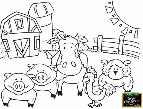 Farm Animals Coloring Page Beautiful Pin By Caiah Wagner On Agriculture