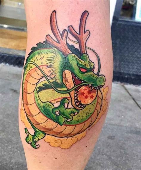 Shenron Tattoos Unleash The Power Of Dragon Ball