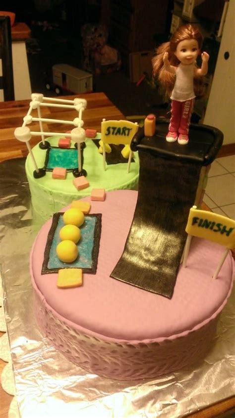 Highly detailed 3d model of american cake with all textures, shaders and materials. American Ninja warrior obstacle course cake I made for ...