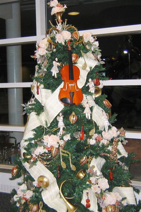 Musical Instruments Tree Christmas Tree Holiday Decor Tree