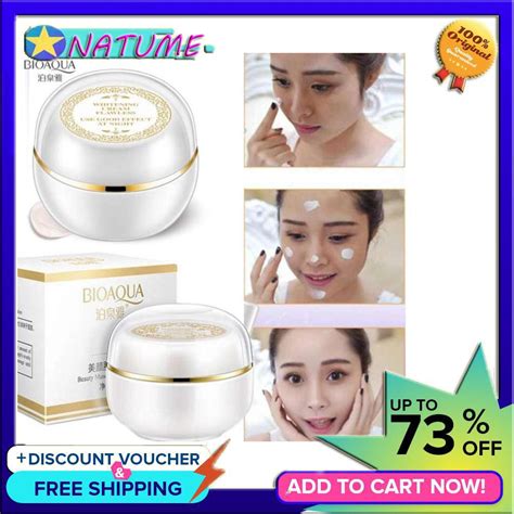ORIGINAL BIOAQUA BEOTUA HCHNA Facial Whitening Moisturizing Cream Lady Makeup Base Cream