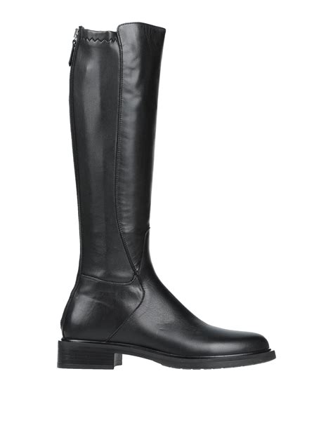 Laura Bellariva Knee Boots In Black Modesens