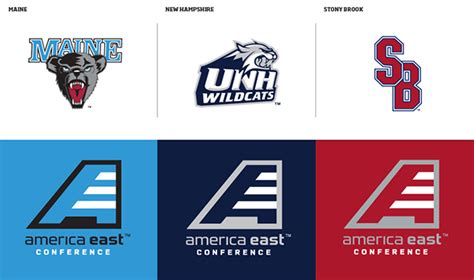 America East Conference Rebrand On Pantone Canvas Gallery