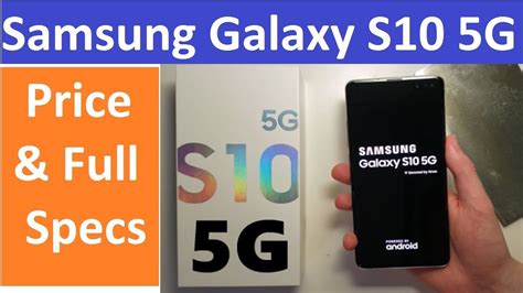 Samsung Galaxy S10 5g Price And Full Specifications Youtube