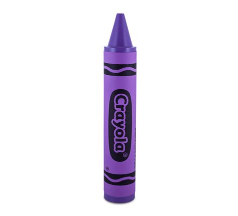 It's a fun way to learn to read and as a supplement for activity books for children. Giant Crayola Crayon - Peace Love Purple | Crayola