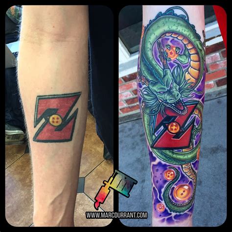 Tattoo artist steve butcher's dragon ball z stomach tattoo is epic, one of the best scenes from the dragon ball z tattoo took steve butcher 3 days, and approximately 17 hours to complete. Dragon Ball Z Eternal Dragon fix up done by me, Marc ...