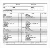 Rental Truck Inspection Checklist Images