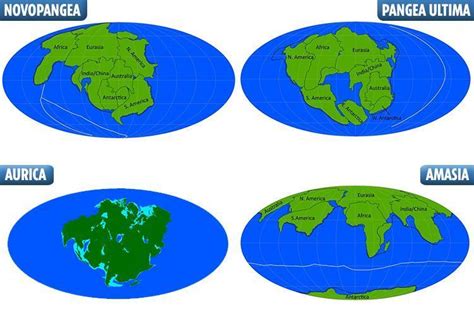 Heres What The Earth Could Look Like In 200million Years Four New