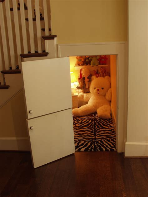 Every Kid Should Have A Secret Hiding Place Under The Stairs Photo By