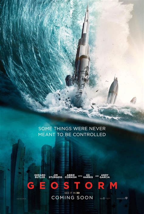 Geostorm Uno Tsunami Distrugge Il Burj Khalifa In Un Nuovo Poster