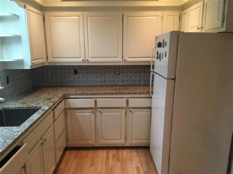 It doesn't cost much and with the refinishing your kitchen cabinets is a science people. Refinishing & Painting of Kitchen Cabinets on Cheryl Ave ...