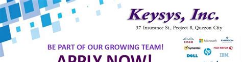 Working At Keysys Inc Company Profile And Information Jobstreet